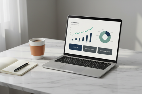AI Financial Ops & Forecasting System - Cash Flow Dashboard